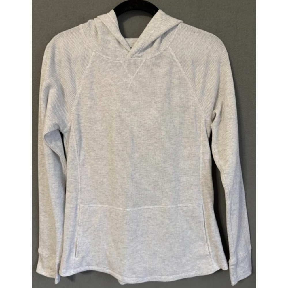 Calvin Klein Performance Hoodie Women Large Gray‎ Long Sleeve Pullover Stretch